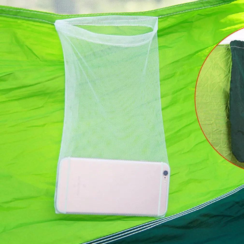 

1-2 Person Outdoor Mosquito Net Parachute Hammock Camping Hanging Sleeping Bed Swing Portable Double Chair Hammock
