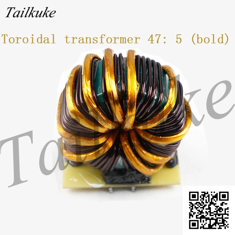 

Electric Welding Machine Fittings Ferric Oxide Full Copper Ring Transformer 47:5 (thickening)