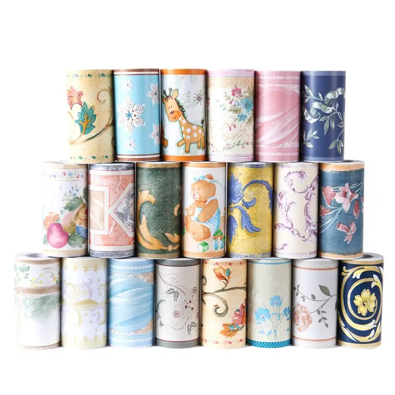 Diy самоклеющиеся Мультяшные обои для спальни детской комнаты украшения стен