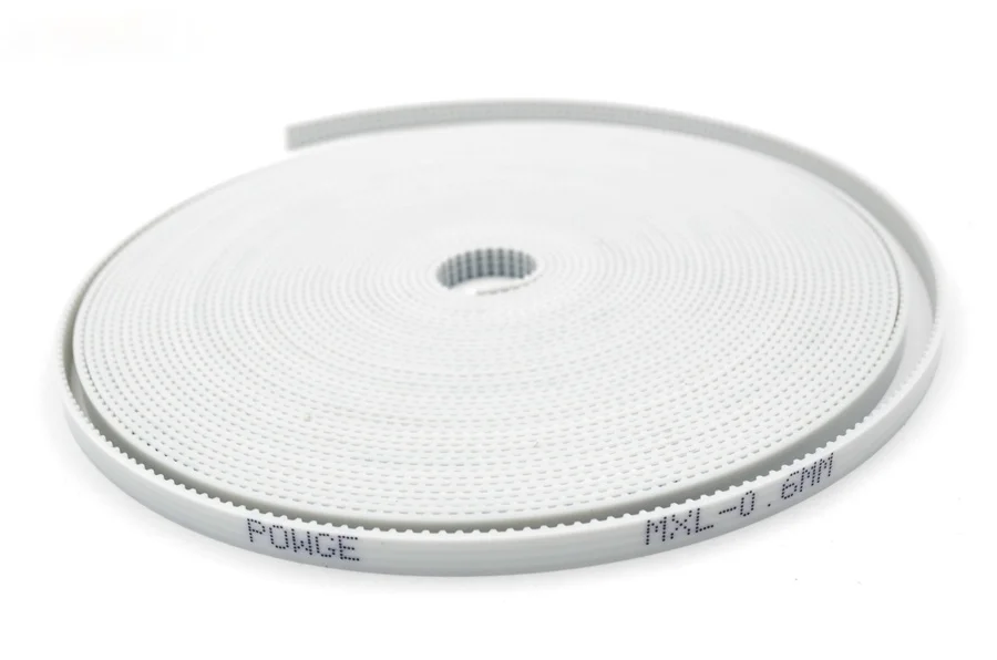 

PU MXL Open Synchronous belt Width 6mm 10mm 15mm Pitch 2.032mm MXL timing belt polyurethane with steel PU MXL Belt pulley