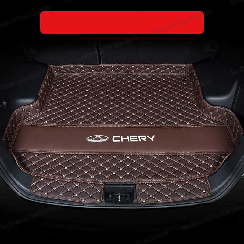 Lsrtw2017 для chery arrizo 5 7 3 кожаный коврик багажника автомобиля 2016 2017 2018 2019 подкладка