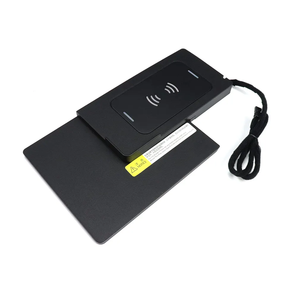 Автомобильное беспроводное зарядное устройство для смартфонов Audi A4L/A5 2017 2018 iPhone