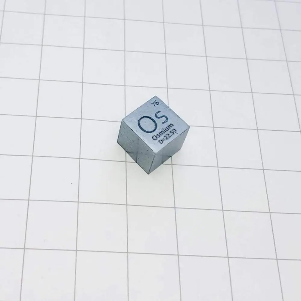 Бесплатная доставка металлический контейнер из осмия 10 мм 99.95% элементы
