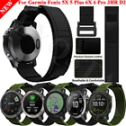 Ремешок для наручных часов Garmin Fenix7 7X 5x6x65 935 22 26 мм, нейлоновый Плетеный ремешок, регулируемый сменный Браслет Fenix 6 Pro
