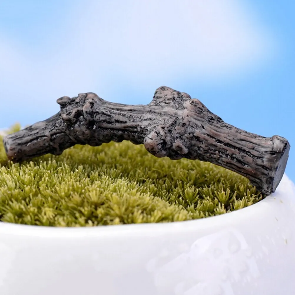 2018 New Dry Tree Branches Trunk Artificial Mini Fairy Garden DIY Succulents Micro Landscape Decoration Terrarium Accessories | Дом и сад