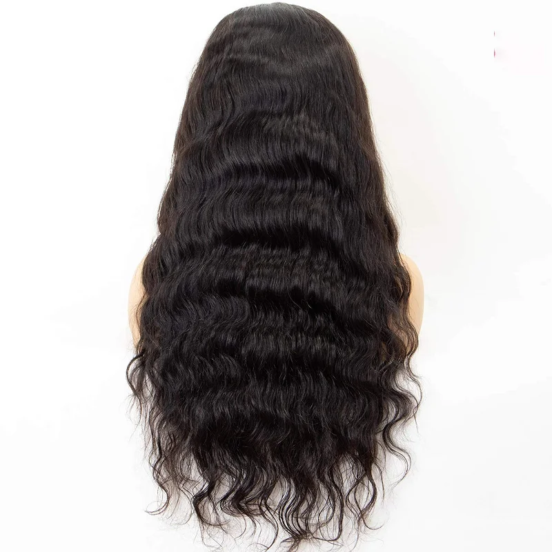 Глубокая объемная волна человеческих волос парики бразильских неповреждённых