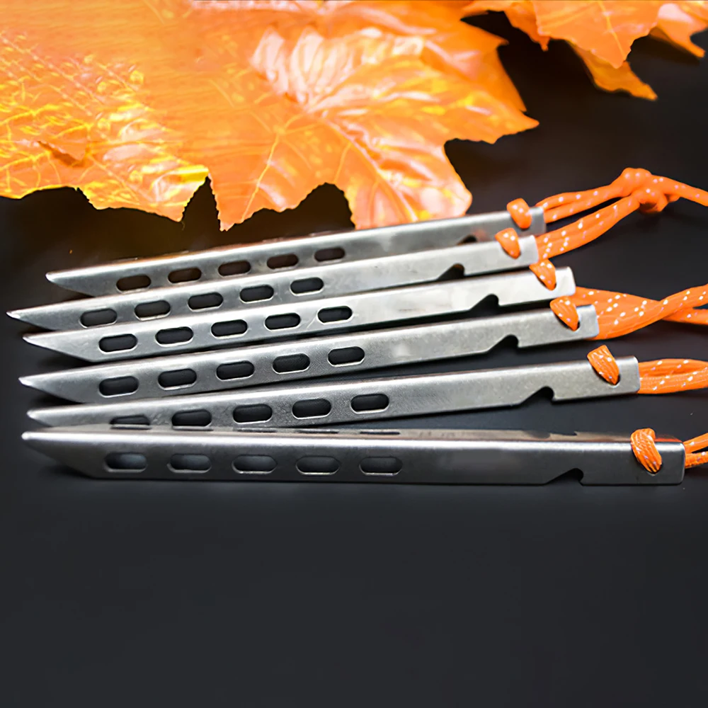 2021 из титана для палатки Peg V Shape титановый шип ветрозащитный Открытый Кемпинг Nail