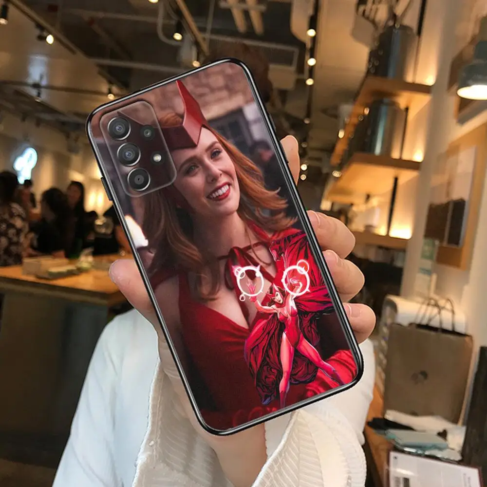 Чехол для телефона Scarlet Witch корпус Samsung Galaxy A70 A50 A51 A71 A52 A40 A30 A31 A90 A20E 5G a20s черный