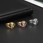 Cooltime Yoga Talisman Amulet кольца для мужчин и женщин нержавеющая сталь OM подарок на свадьбу, помолвку парные кольца Изысканные ювелирные изделия на день рождения