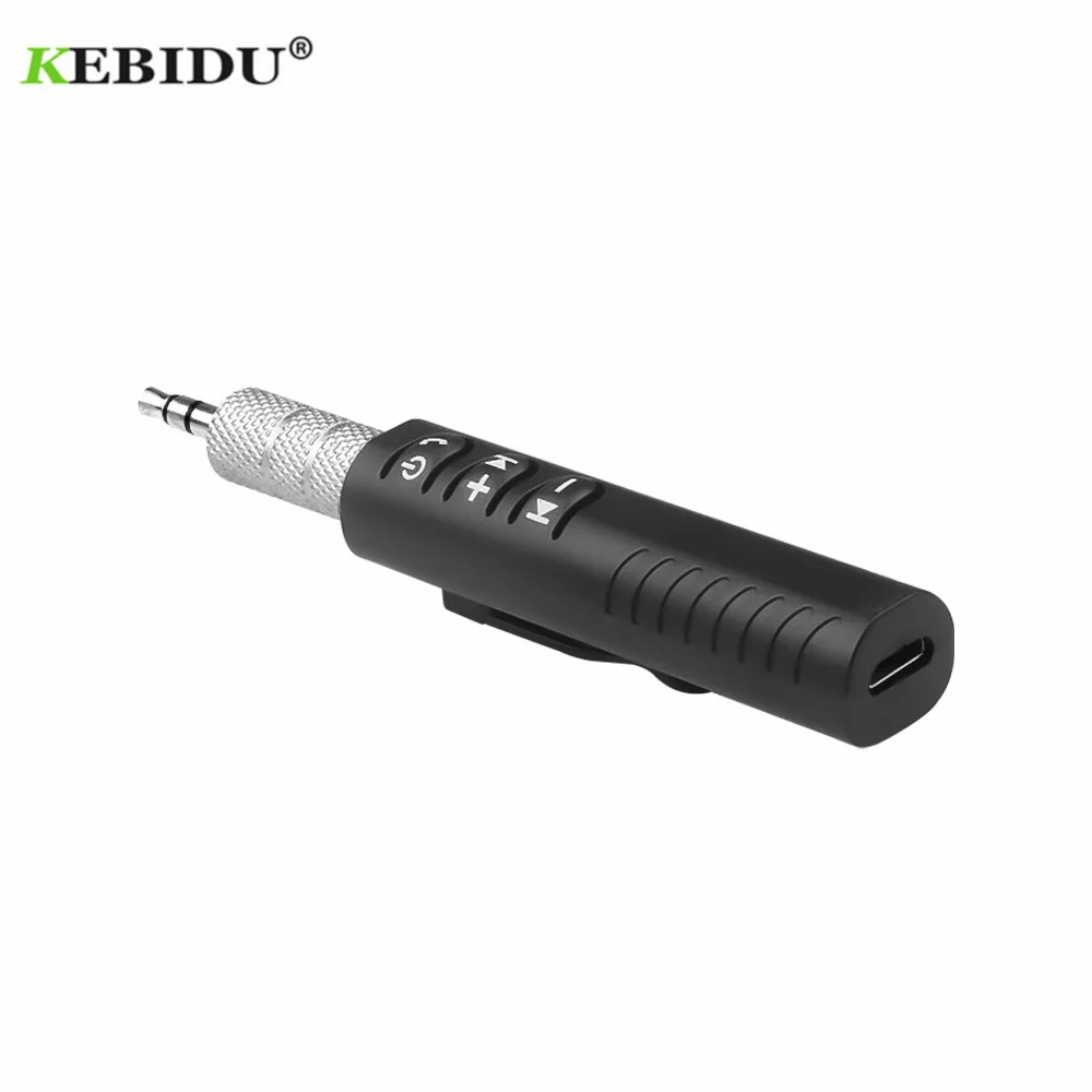Мини беспроводной bluetooth приемник KEBIDU 3 5 мм разъем Bluetooth аудио музыкальный адаптер