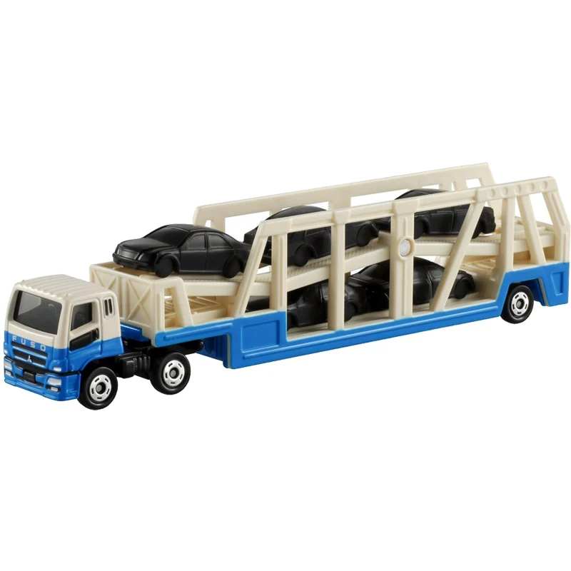 

Takara Tomy Tomica Long Type #131 Mitsubishi Fuso Super Great Transporter Diecast Model Car Toy Gift for Boys and Girls Children