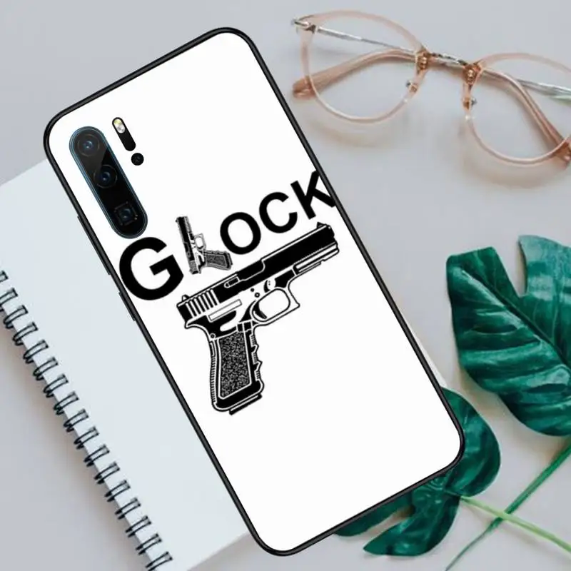 

Glock Handgun Phone Cases For Huawei P40 P20 P30 lite Pro P Smart 2019 Mate 40 20 10 Lite Pro Nova 5t
