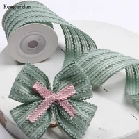 kewgarden hollow twist ribbons 1 5 1 16mm 25mm 38mm diy make hairbows accessories material handmade carfts packing 10 yards