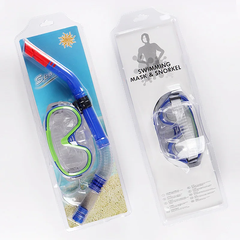 Профессиональная маска для подводного плавания и набор трубок противотуманные