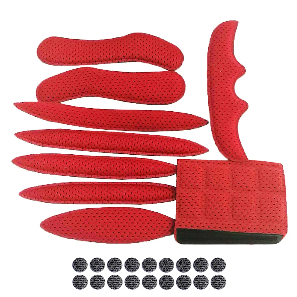 LOCLE Universal Cycling Helmet Pads Comfortable Sealed Sponge Bicycle of Inner Top Padding Bike | Спорт и развлечения