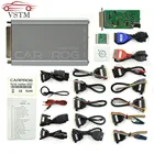 Новинка V8.21 V10.93 Carprog Полный адаптер для автомобиля Prog 8,21 с брелоком для радиоприборной панелиIMMOECU инструмент для ремонта автомобиля