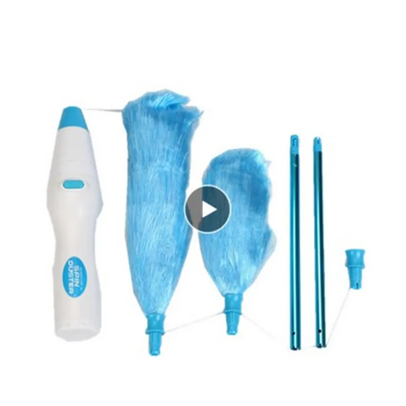 2 шт. электрический пылесос для пыли вращающееся перо Пыльник 360 ° регулируемая