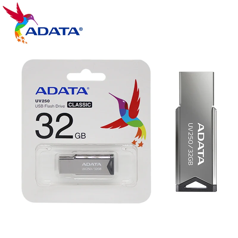 USB-флеш-накопитель Adata 2 0 металлический на 16/32/64/100% ГБ | Компьютеры и офис