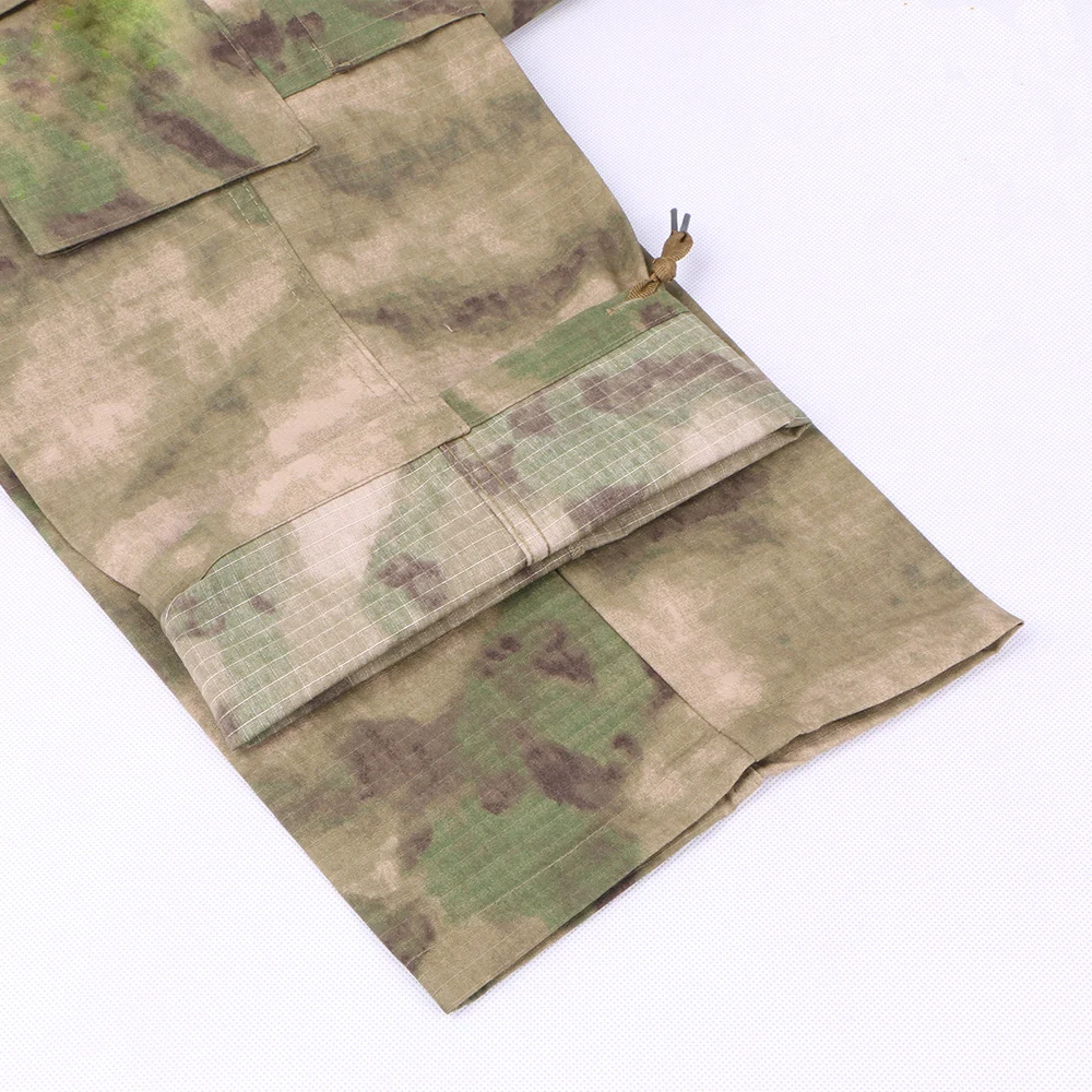 Женская камуфляжная полевая Униформа с зеленым лесом рубашка и брюки