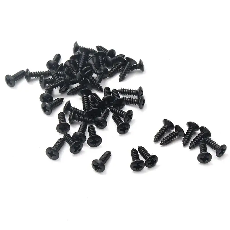 100 Pickguard Screw Easy to Install Professional Durable High Quality Guitar for Bass DIY | Спорт и развлечения