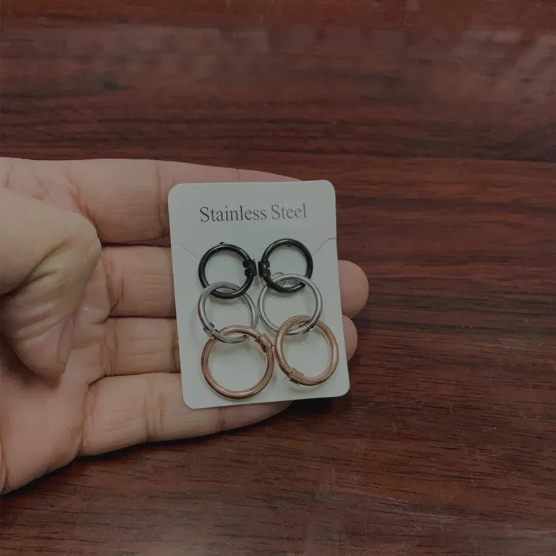 EC035 ювелирные изделия из нержавеющей стали медвежьи оптовые серьги|dangle earrings|earrings