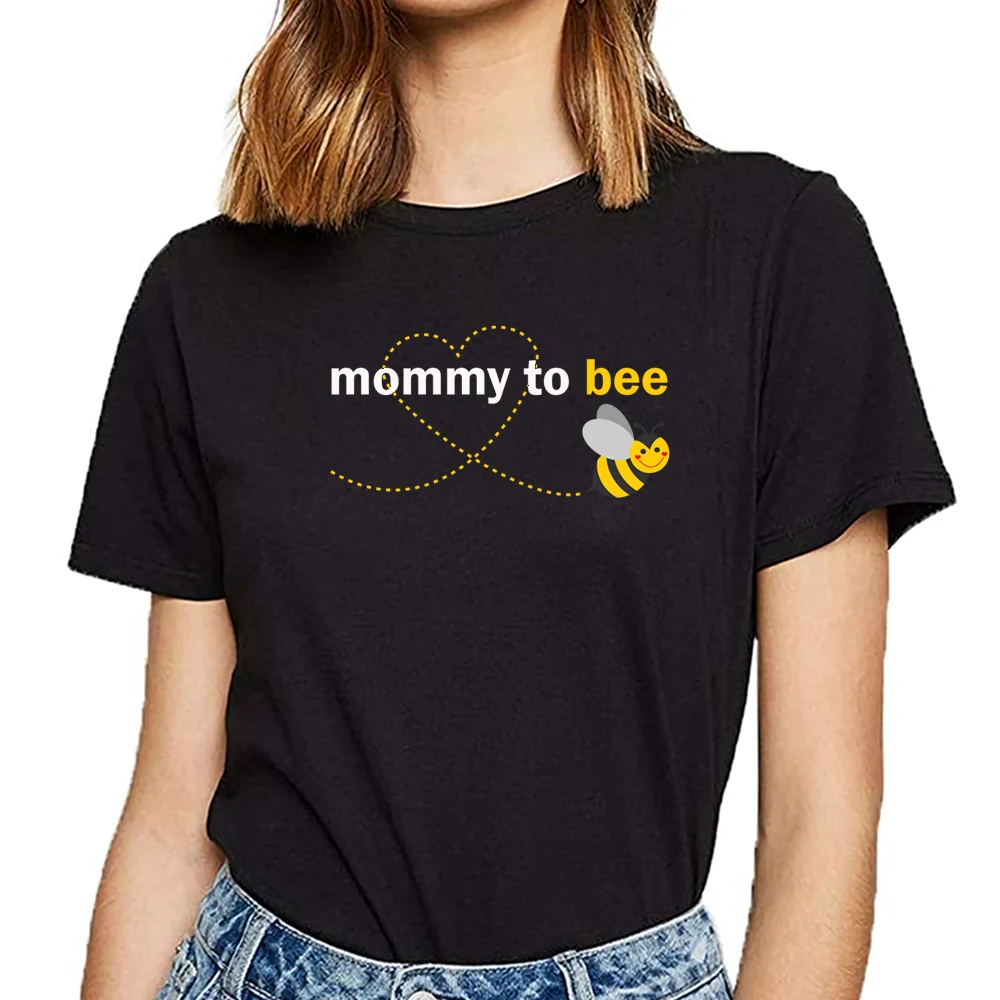 

Tops T Shirt Women mommy to bee Sexy Harajuku Short Female Tshirt