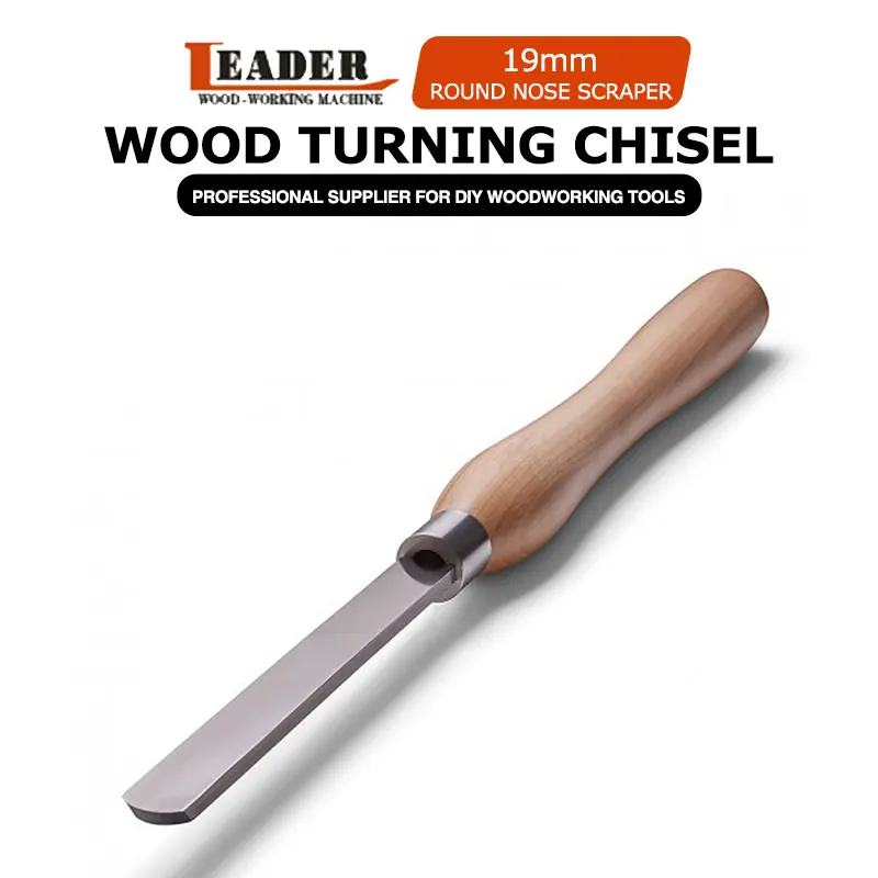 

M2 HSS 19MM ROUND NOSE SCRAPER Wood Working Tools Wood Turning Chisel