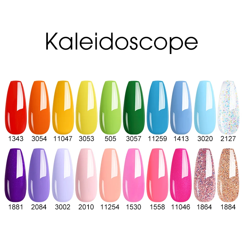 

Clou Beaute 20pcs/set Gel Nail Polish Kit Set Gel Enamel Nails Nail Art Gel Nail Lacquer Varnish Buy 1 Set Get Top and Base coat