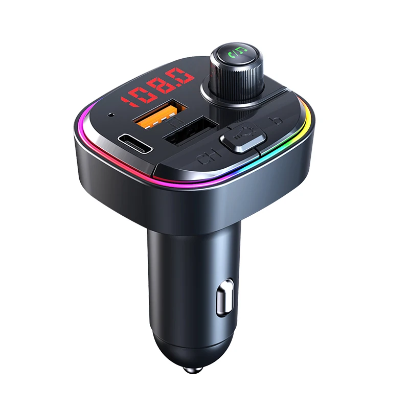 

Автомобильное зарядное устройство usb с прикуривателем, Bluetooth, FM-передатчик, MP3, U-дисковый плеер, автомобильный комплект громкой связи, адапте...