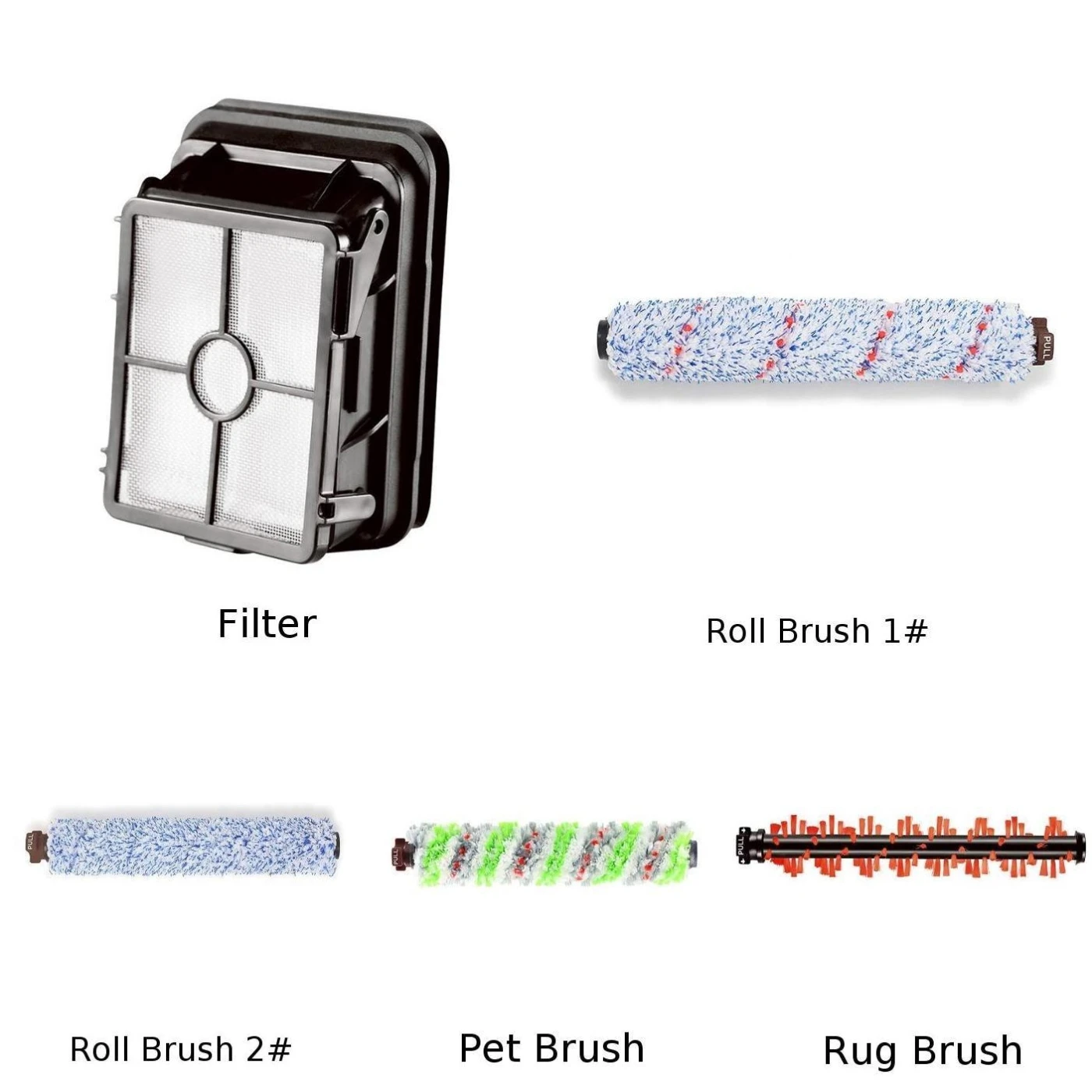 Щетка для удаления бытовой фильтр аксессуары замена ролл ковер bissell Crosswave 1785 | Дом