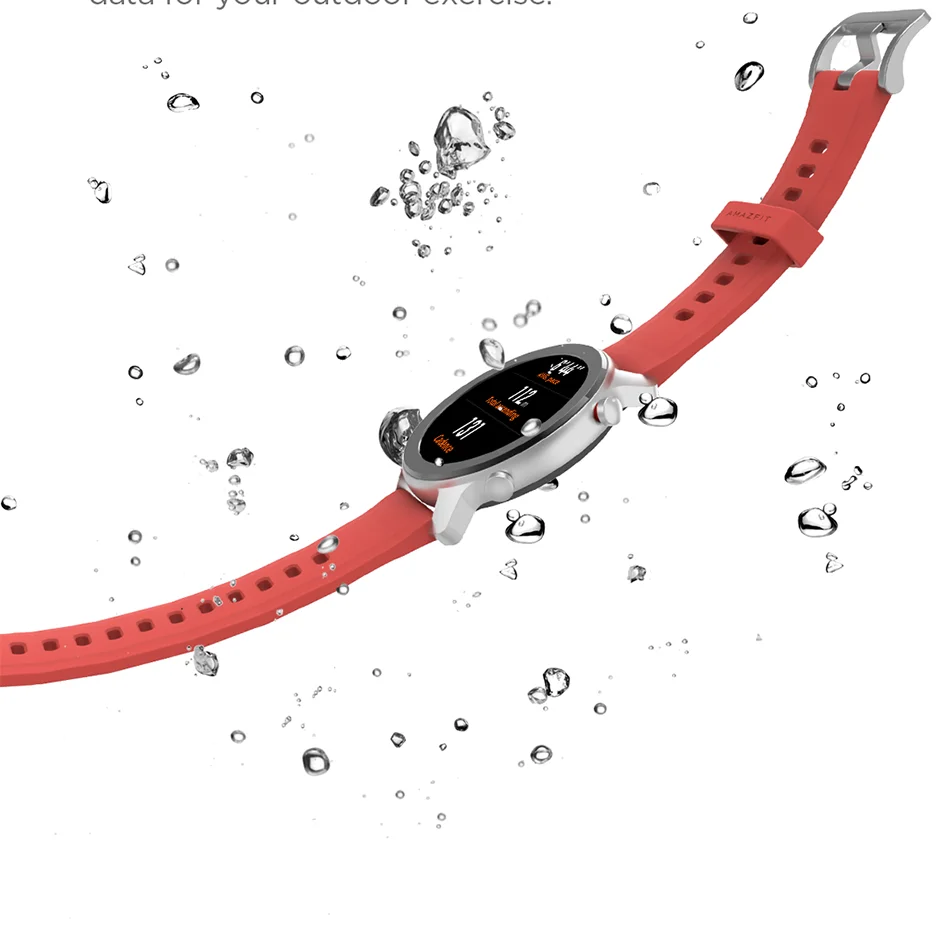 

Global Version Amazfit GTR 47mm Smart Watch 5ATM New Smartwatch 24 Days Battery Music Control For Android IOS Phone
