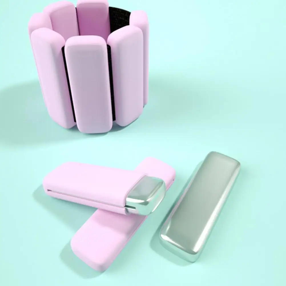 

2pcs Yoga Pilates Weighted Bracelet Training Exercise Sports Wristband Wrist Strap Sand Bag Fitness Equipment