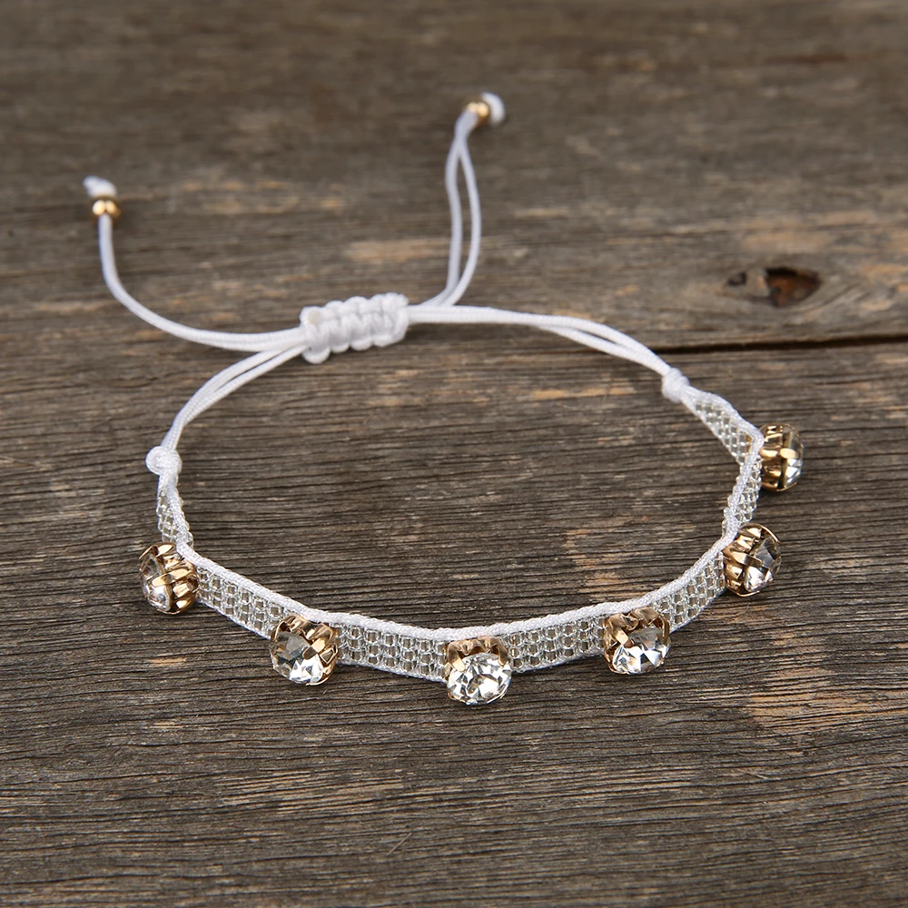 

Rttooas Charm Cuff Bracelet for Women Handmade MIYUKI Bead CZ Bracelet Adjustable Fashion Jewelry Accessories