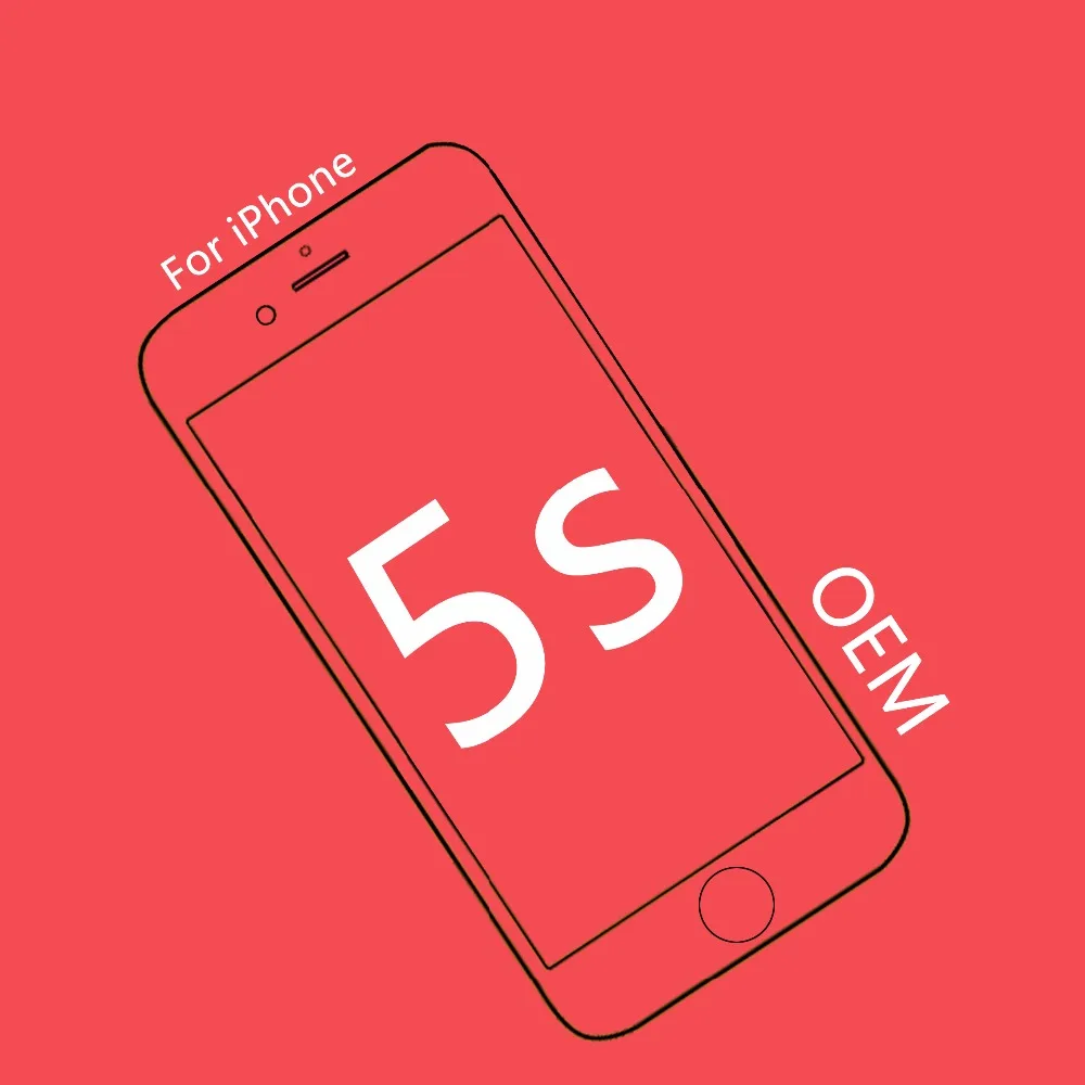 Дисплейный модуль для iPhone 5S с рамкой/без рамки|Экраны мобильных телефонов| |
