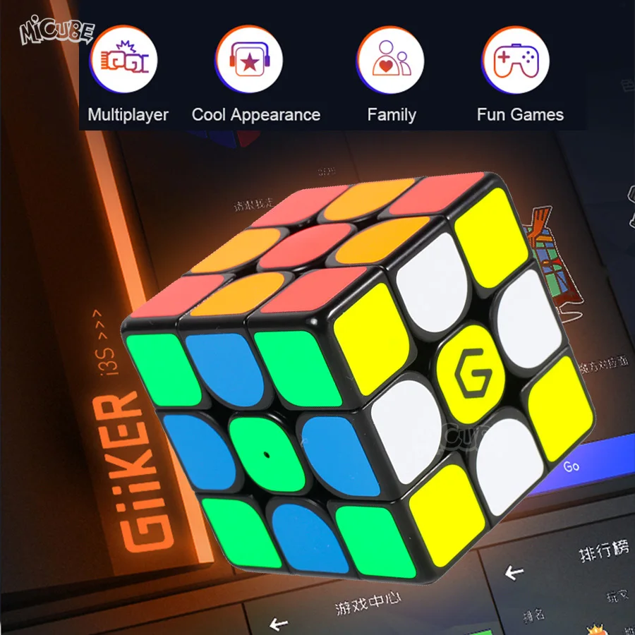 Нео Магнитный куб Магическая скорость 3x3x3 2x2x2 Giiker i3s AI Интеллектуальный супер Куб