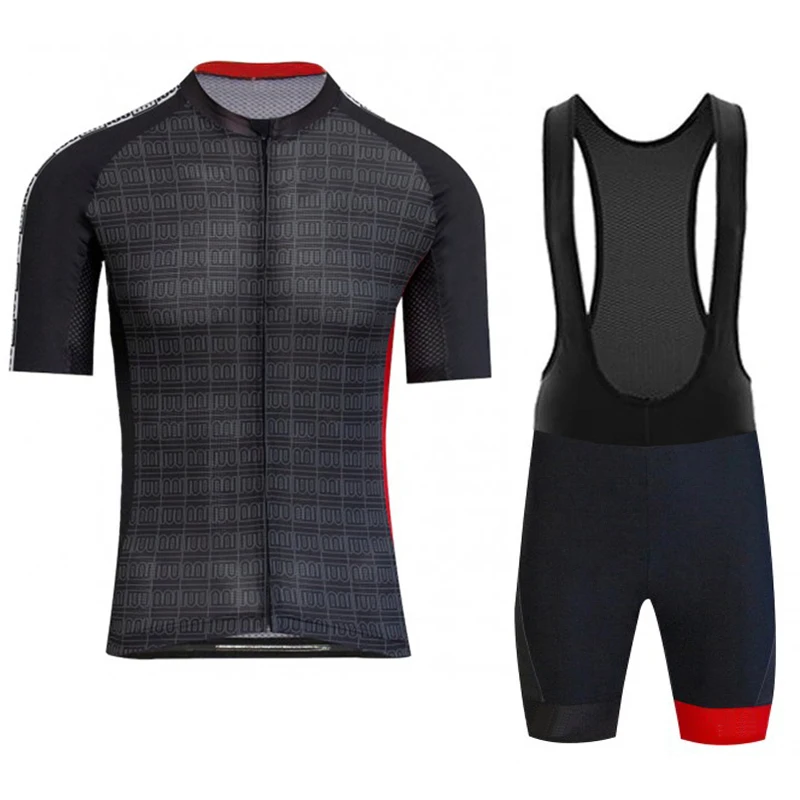 Новинка 2021 комплект велосипедной одежды с коротким рукавом мужской летний