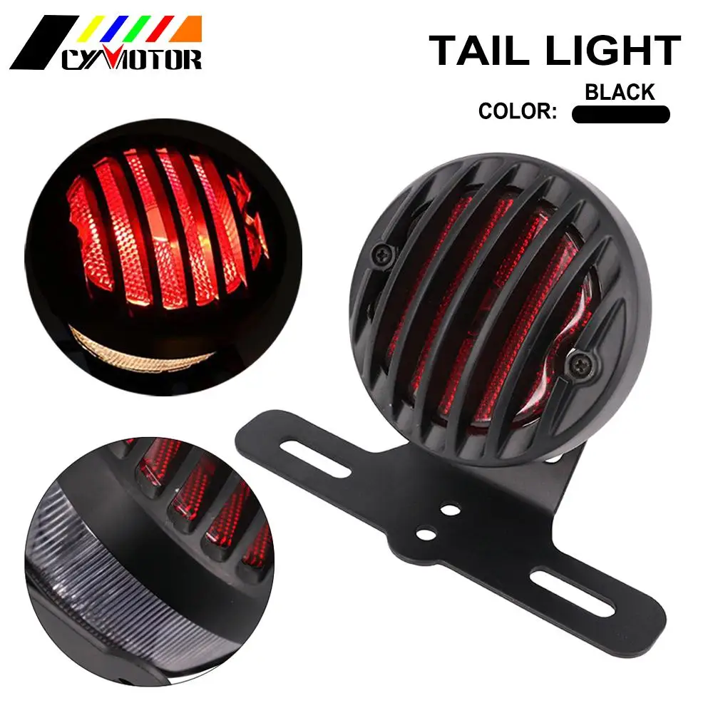 

Motorcycle Universal 12V Turn Signal Brake Tail Rear Light Bulb Taillights For Harley Honda Cafe Racer Chopper Bobber Custom