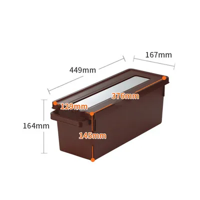 Small brown box CD, DVD ресивер, мультипликационный альбом приемник, PS4 приемник коробка, фантастика коробка, слайд-бокс, коробка для хранения, органайзер для хранения - Цвет: Small brown box