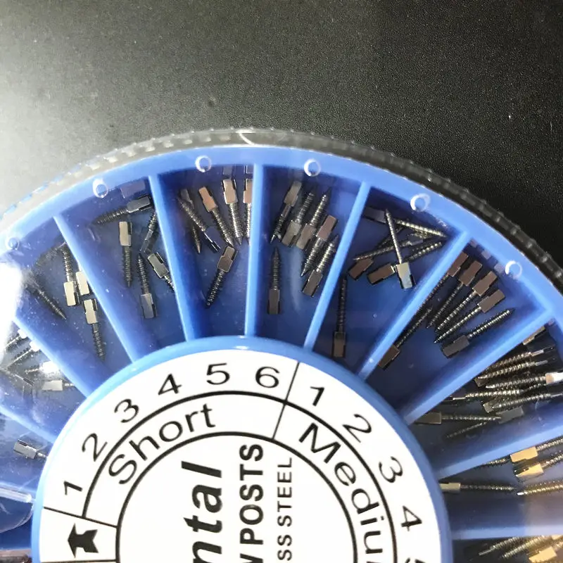 120 шт./корт. Стоматологические Конические Винты наборы конических винтов Nordin