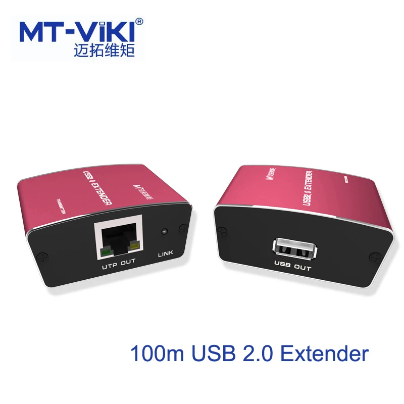 Удлинитель USB MT-VIKI, 2,0 м, 100 футов, RJ45, LAN, UTP