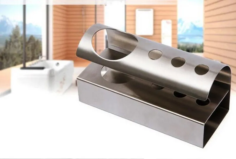 

Toothbrush & Toothpaste Holders Bathroom Tools INOX 304 stainless steel storage rack toothbrush holder