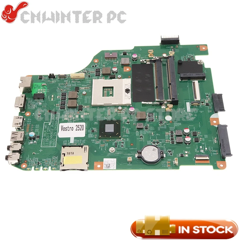 

Материнская плата NOKOTION для ноутбука DELL Vostro 2520, родная плата 0WCP0C DV15 MLK MB 11280-1 MXRD2 HM76 DDR3