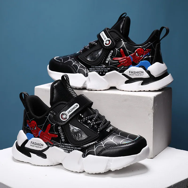 Кроссовки детские из искусственной кожи мягкие для бега баскетбола тенниса лето