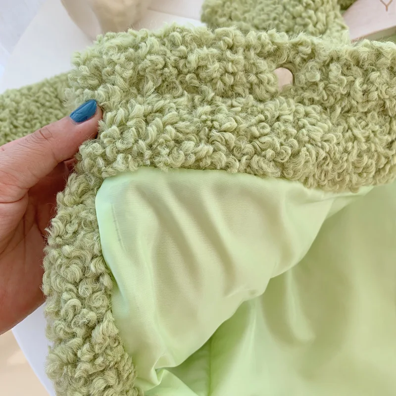 Пальто WLG для маленьких мальчиков и девочек осенне зимняя плотная верхняя одежда