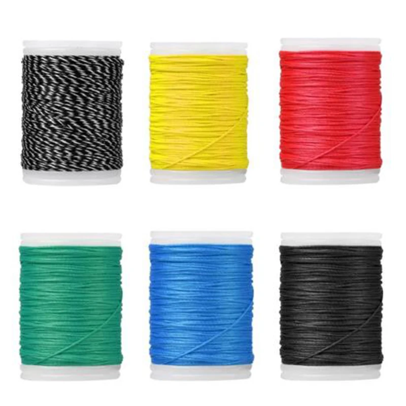 1pcs Archery 110m Fiber Compound Bow String Serving Material Bowstring Protec Hunting Shooting | Спорт и развлечения