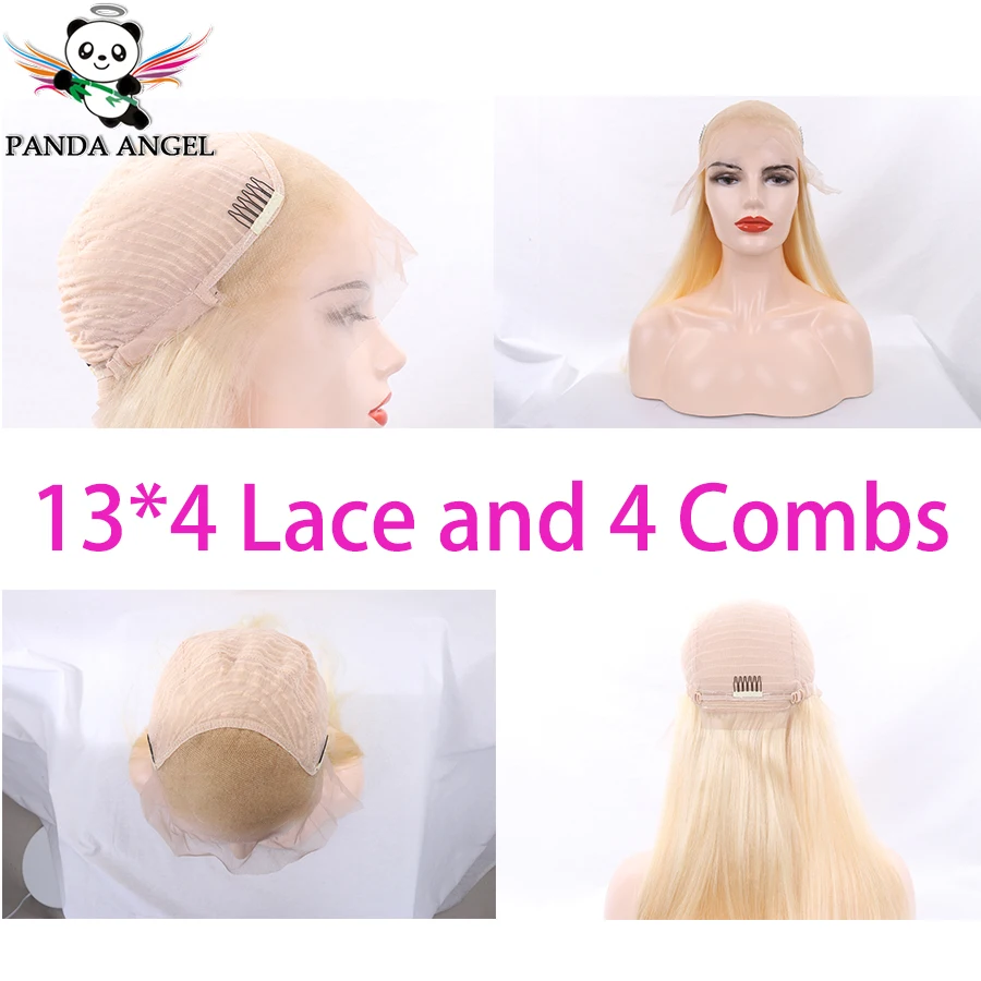 Hairvev 1B 613 13*4 парики из натуральных волос на кружеве Remy 150% плотность бразильский 613 блонд короткий парик из натуральных волос для черных женщин