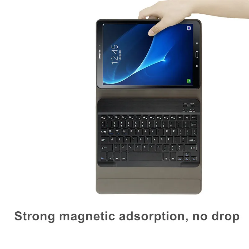 Чехол с клавиатурой Bluetooth для samsung Galaxy Tab A 10,1 SM T585, кожаный чехол для планшета samsung Galaxy Tab A 10,1 T580