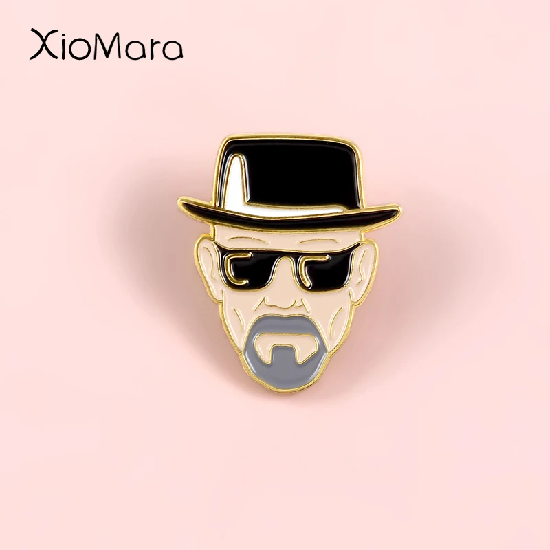 Эмалированные шпильки Уолтера классные мужские солнцезащитные очки