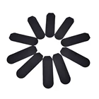 Двухсторонний Рашпиль для ног из нержавеющей стали средство для удаления мозолей, инструмент для педикюра, для ухода за ногами, сменная наждачная бумага, 10 шт.