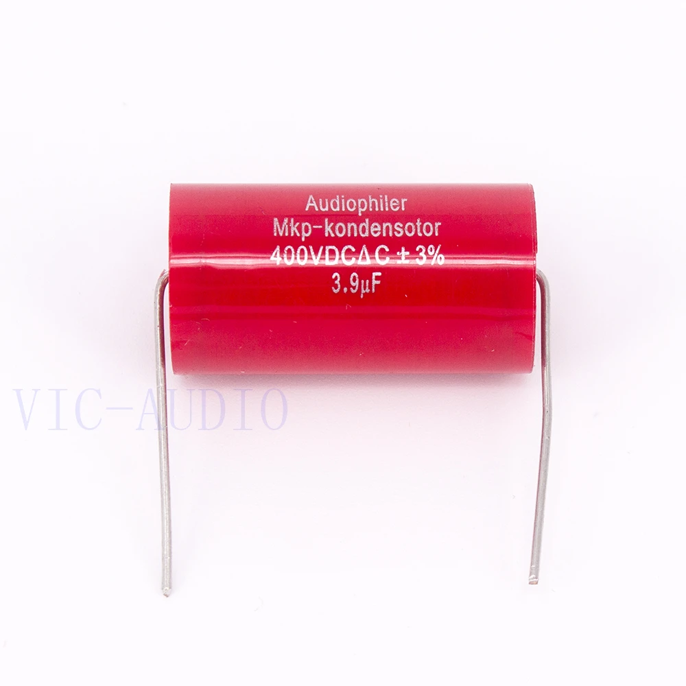Конденсатор Audiophiler Mkp конденсатор с алюминиевой крышкой 3 9 мкФ 400V DC 3% HI FI Лихорадка